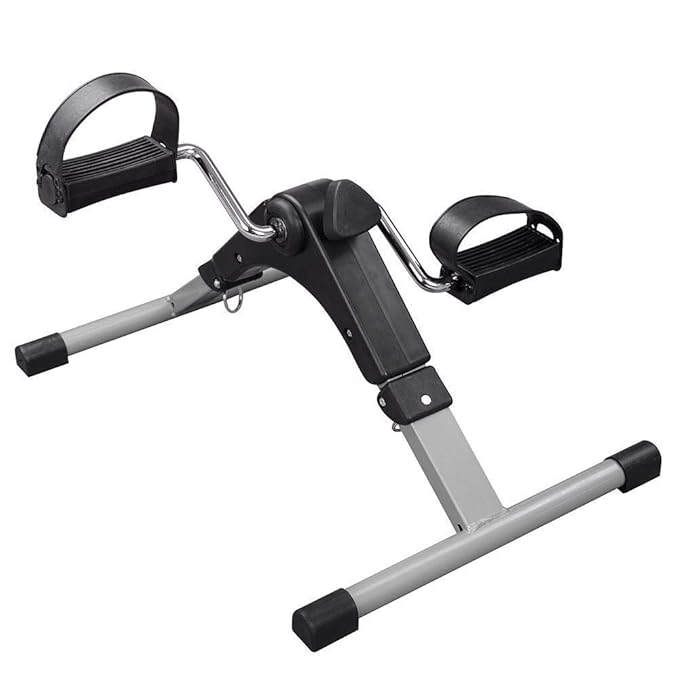 Daily Portable Pedal Exercise Mini Bike- Cycle Aid with Adjustable Resistance Ab Care King Toner
