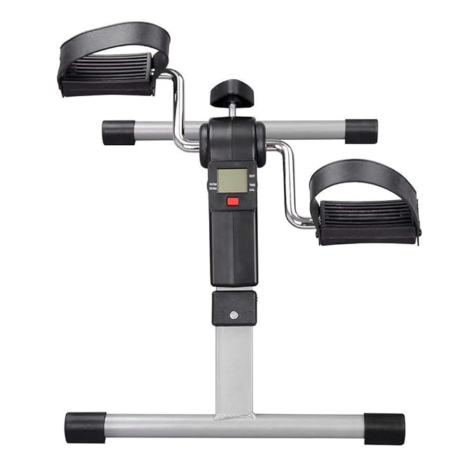 Daily Portable Pedal Exercise Mini Bike- Cycle Aid with Adjustable Resistance Ab Care King Toner